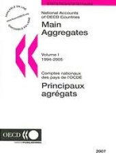 book National accounts of OECD countries. Volume I, Main aggregates, 1994-2005