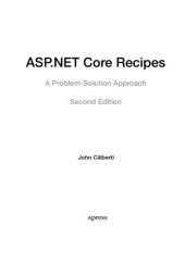 book ASP.NET Core Recipes   2nd ed.