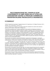 book OECD guidelines for protecting consumers from fraudulent and deceptive commercial practices across borders = Les lignes directrices de l’OCDE régissant la protection des consommateurs contre les pratiques commerciales transfrontières frauduleuses et tromp