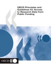 book OECD principles and guidelines for access to research data from public funding.