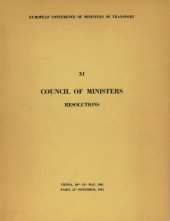 book Council of ministers resolutions. XI