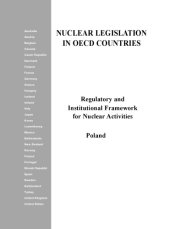 book Regulatory and institutional framework for nuclear activities. Poland.