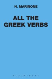 book All the Greek Verbs