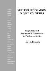 book Regulatory and institutional framework for nuclear activities. Slovak Republic.