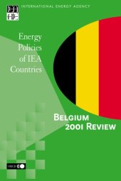 book Energy Policies of IEA Countries: Belgium 2001