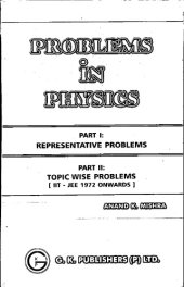 book Problems in Physics Topic wise Solution IIT JEE 1972 onwards