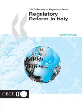 book OECD reviews of regulatory reform  Regulatory reform in Italy.