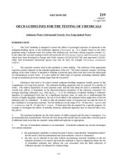 book OECD Guidelines for the Testing of Chemicals