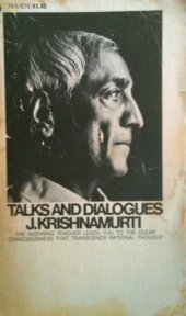 book Talks and Dialogues J. Krishnamurti