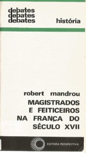 book Magistrados e feiticeiros na França do século XVII