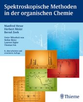 book Spektroskopische Methoden in der organischen Chemie