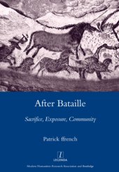 book After Bataille: Sacrifice, Exposure, Community