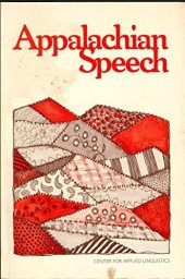 book Appalachian Speech