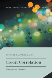 book Credit Correlation: Theory and Practice