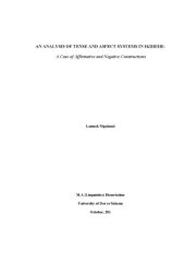 book An Analysis of Tense and Aspect Systems in Ikihehe: A Case of Affirmative and Negative Constructions