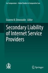 book  Secondary Liability of Internet Service Providers