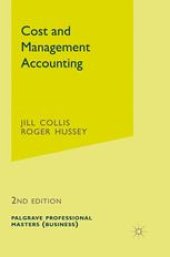 book Cost and Management Accounting