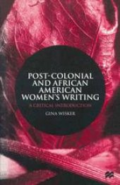 book Post-Colonial and African American Women’s Writing: A Critical Introduction