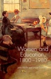 book Women and Education, 1800–1980