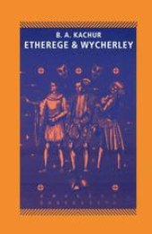 book Etherege & Wycherley