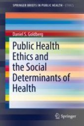 book  Public Health Ethics and the Social Determinants of Health