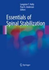 book Essentials of Spinal Stabilization