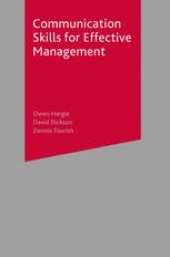 book Communication Skills for Effective Management
