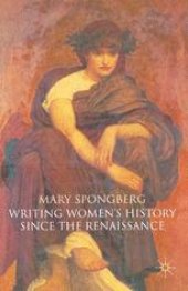 book Writing Women’s History since the Renaissance