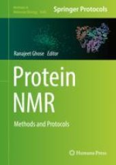 book  Protein NMR: Methods and Protocols