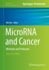 book  MicroRNA and Cancer: Methods and Protocols