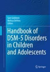 book Handbook of DSM-5 Disorders in Children and Adolescents