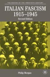 book Italian Fascism, 1915–1945