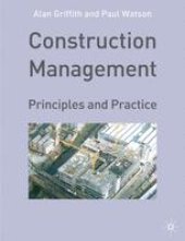 book Construction Management: Principles and Practice