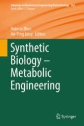 book Synthetic Biology – Metabolic Engineering