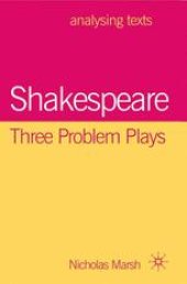 book Shakespeare: Three Problem Plays