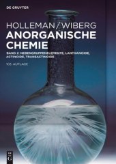 book Nebengruppenelemente, Lanthanoide, Actinoide, Transactinoide : Band 2: Nebengruppenelemente, Lanthanoide, Actinoide, Transactinoide, Anhänge.