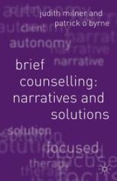 book Brief Counselling: Narratives and Solutions