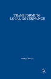 book Transforming Local Governance: From Thatcherism to New Labour