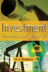 book Investment: Theories and Analyses