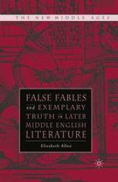 book False Fables and Exemplary Truth in Later Middle English Literature