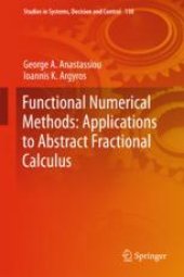 book Functional Numerical Methods: Applications to Abstract Fractional Calculus