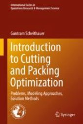 book  Introduction to Cutting and Packing Optimization: Problems, Modeling Approaches, Solution Methods