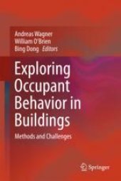 book Exploring Occupant Behavior in Buildings: Methods and Challenges