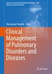 book  Clinical Management of Pulmonary Disorders and Diseases