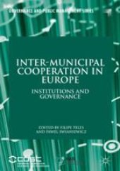 book Inter-Municipal Cooperation in Europe: Institutions and Governance