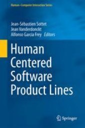 book Human Centered Software Product Lines