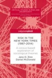 book Risk in The New York Times (1987–2014): A corpus-based exploration of sociological theories