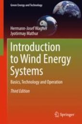 book Introduction to Wind Energy Systems: Basics, Technology and Operation