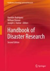 book Handbook of Disaster Research