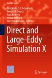 book Direct and Large-Eddy Simulation X